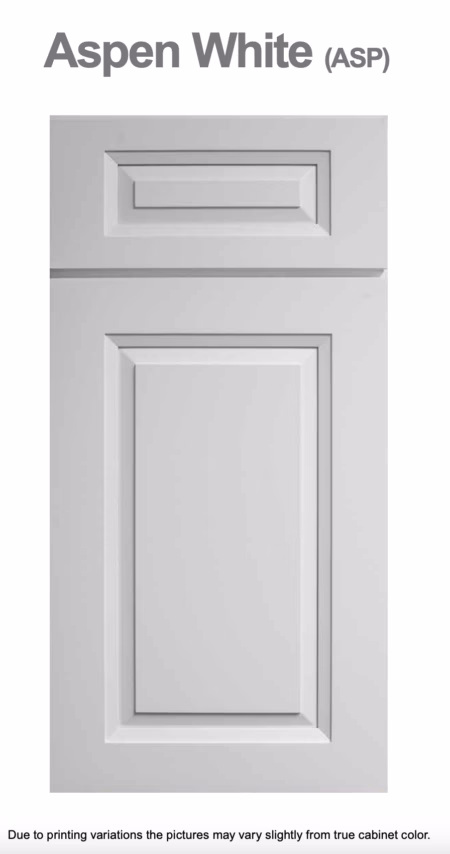 nuvelle cabinet aspen white